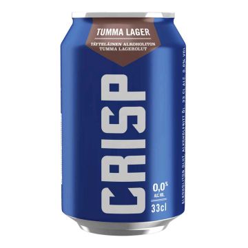 KOFF CRISP TUMMA LAGER 0% TLK 330 ML