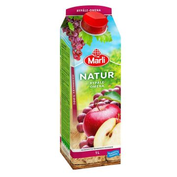 MARLI NATUR RYPÄLE-OMENA TÄYSMEHU 1L