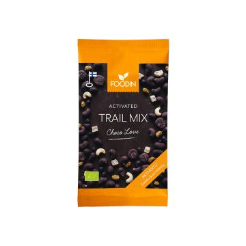 FOODIN CHOCOLOVE TRAIL MIX AKTIVOITU LUOMU 70 G