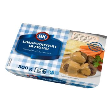 HK LIHAPYÖRYÄKÄT JA MUUSI 300 G