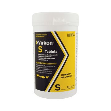 VIRKON S DESINFIOINTIAINE 50X 5G TABLETTI 250 G