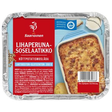 SAARIOINEN LIHAPERUNASOSELAATIKKO LAKTON 350 G
