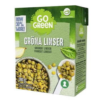 GOGREEN VIHREÄT LINSSIT 380/230G 230 G