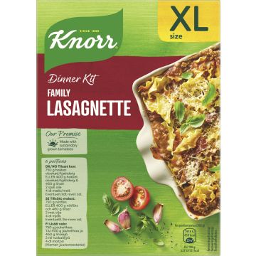 KNORR DINNER KIT FAMILY LASAGNETTE 335 G