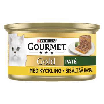 PURINA GOURMET GOLD MINITÖLKIT KANAA PATÉ 85 G