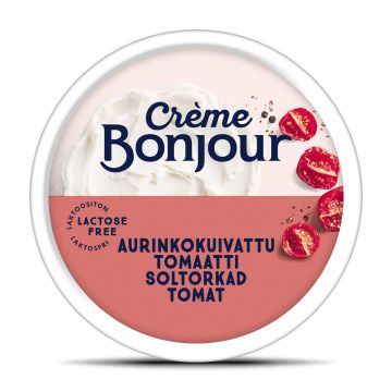 CREME BONJOUR TUOREJUUSTO AURINKOKUIV TOMAATTI LAKTON 200 G