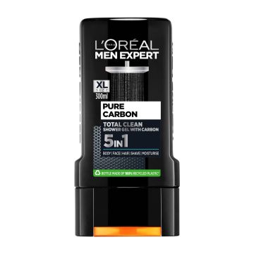 LOREAL MEN EXPERT PURE CARBON 5IN1 SUIHKUGEELI 300 ML