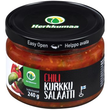 HERKKUMAA CHILIKURKKUSALAATTI 240 G