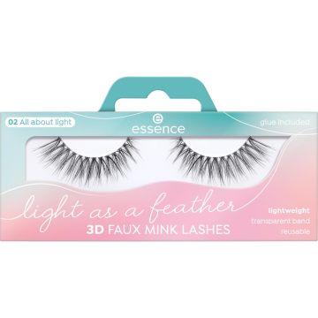 ESSENCE LIGHT AS A FEATHER 3D FAUX MINK LASHES 02
