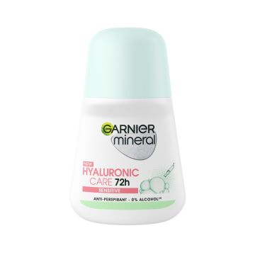 GARNIER MINERAL HYALURONIC CARE 72H SENSITIVE ROLL-ON DEO 50 ML