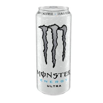 MONSTER ENERGY ULTRA WHITE TLK 500 ML