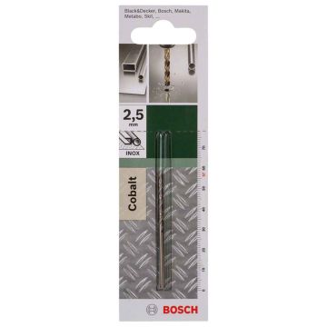 BOSCH METALLIPORANTERÄ 2,5 X 57MM, HSS-CO