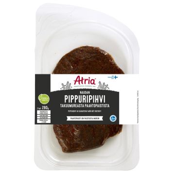 ATRIA NAUDAN PIPPURIPIHVI TAKUUMUREASTA PAAHTOPAISTISTA 280 G