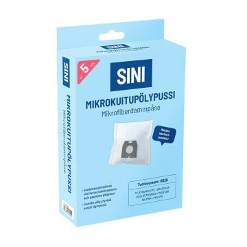 SINI 6020 MIKROKUITUPÖLYPUSSI 5 KPL + SUODATIN
