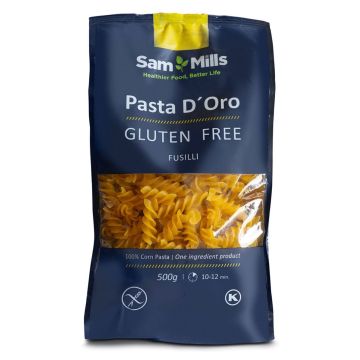 SAMMILLS PASTA D'ORO FUSILLI LUONT. GLUTEENITON 500 G