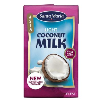 SANTA MARIA COCONUT MILK LIGHT 250 ML