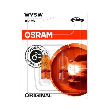 OSRAM ORIGINAL POLTTIMO 2 KPL WY5W 12V 5W