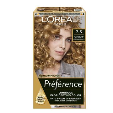 LOREAL PREFERENCE 7.3 FLORIDA HONEY BLONDE KESKIVAALEA KULTA KE