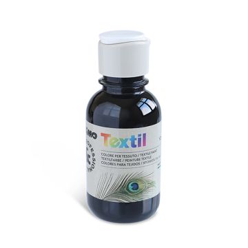 TEKSTIILIVÄRI MUSTA 125ML