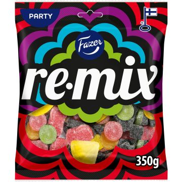 FAZER RE-MIX PARTY KARKKIPUSSI 350 G