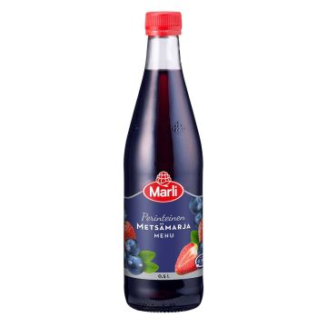 MARLI PERINTEINEN 0,5 L METSÄMARJA MEHUTIIVISTE 1+4 500 ML