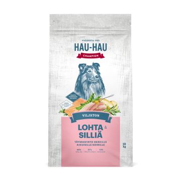 HHC VILJATON KOIRAN TÄYSRAVINTO LOHI-SILLI 10 KG