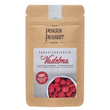 PAKASTEKUIVATTU VADELMA 10 G