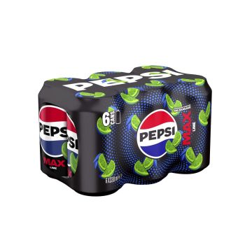 PEPSI MAX LIME 0,33 TLK 6-PACK 1,98 L PEPSI MAX LIME 0,33 TLK 6-PACK 1,98 L