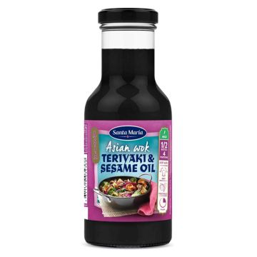 SANTA MARIA ASIAN WOK TERIYAKI&SESAME 250 ML