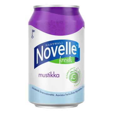 HARTWALL NOVELLE FRESH MUSTIKKA TLK 330 ML