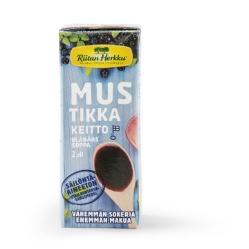 RIITAN HERKKU MUSTIKKAKEITTO 200 ML