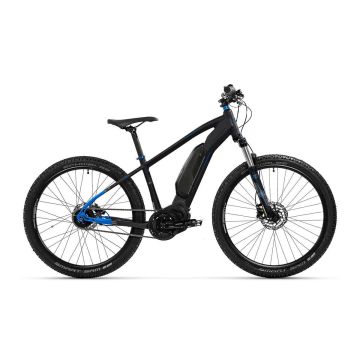 TUNTURI E260 SE SÄHKÖMAASTOPYÖRÄ M26-5 38 CM MUSTA-SININEN-HARM