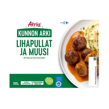 ATRIA KUNNON ARKI LIHAPULLAT JA MUUSI 300 G