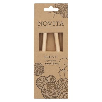 NOVITA KOIVU PYÖRÖPUIKKO 80 CM 8