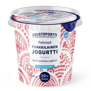 JUUSTOPORTTI PEHMEÄ TURKKILAINEN JOGURTTI LAKTON 350 G