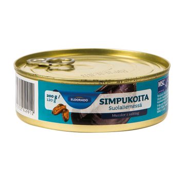 ELDORADO SIMPUKOITA SUOLALIEMESSÄ 120 G