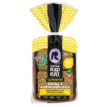 ROSTEN SIEMEN RAPEAT GLUTEENITON KAURA&AUR.KUKKA SIEMENNÄKKILEI 210