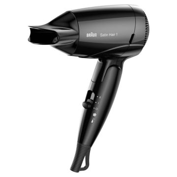 BRAUN HD130 SATIN HAIR-1 MATKAHIUSTENKUIVAIN 1200W