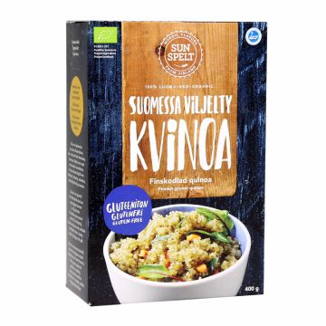 SUNSPELT SUOMALAINEN LUOMU KVINOA 400 G