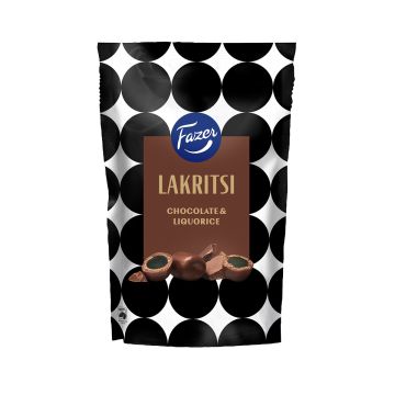 FAZER LAKRITSI CHOCOLATE 140 G