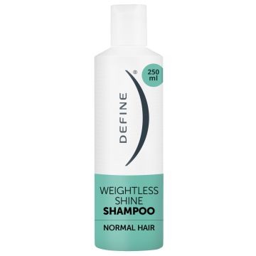 DEFINE WEIGHTLESS SHINE SHAMPOO NORMAALEILLE HIUKSILLE 250 ML