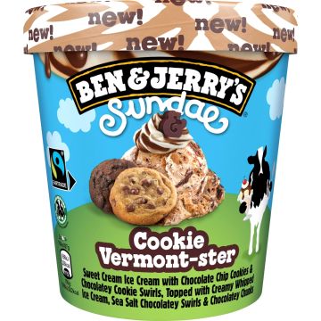 BEN&JERRY'S SUNDAE COOKE VERMONT-STER 427 ML