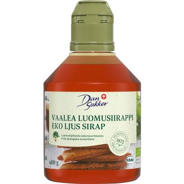 DANSUKKER SIIRAPPI VAALEA LUOMU 400 G