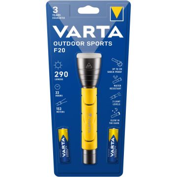 VARTA TASKULAMPPU OUTDOOR SPORTS 2AA