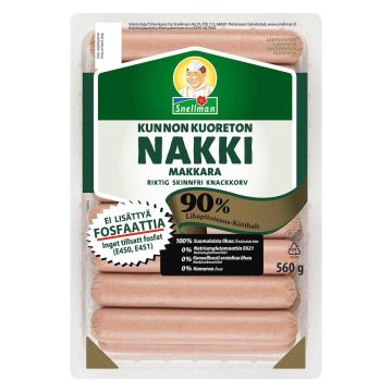 SNELLMAN KUNNON KUORETON NAKKI 560 G