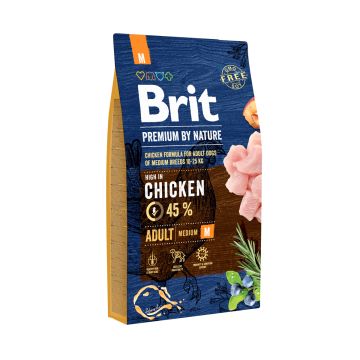 BRIT PREMIUM BY NATURE ADULT M CHICKEN 8 KG BRIT PREMIUM BY NATURE ADULT M CHICKEN 8 KG