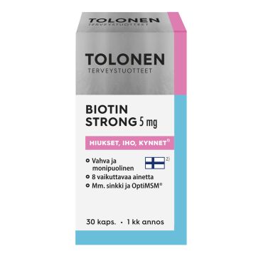 TOLONEN BIOTIN 5MG STRONG 30 KPL
