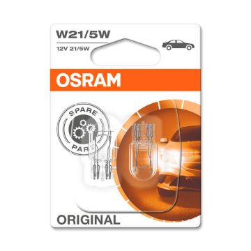 OSRAM ORIGINAL POLTTIMO 2 KPL W21W 12V 21W