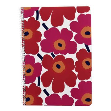 KIERREVIHKO A5/40 MARIMEKKO UNIKKO PUNAINEN