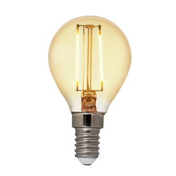 AIRAM LED AMBER ANTIIKKI MAINOSLAMPPU 2,5W 2200K KIRKAS E14, 250LM, 15 000H